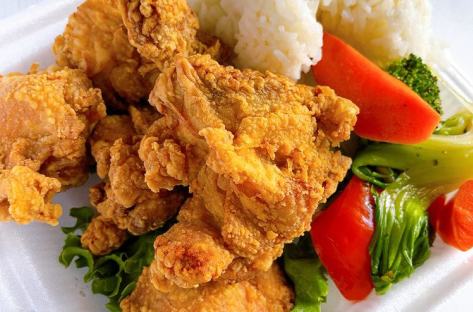 three squares image 3 fried chicken