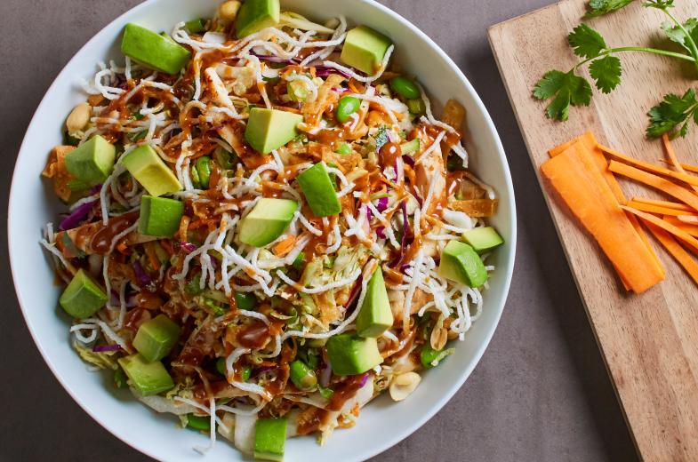 Thai Crunch Salad with Avocado