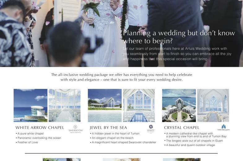 Arluis Wedding Flyer