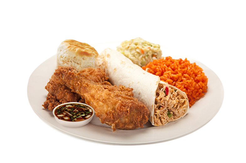 KFC BBQ plate
