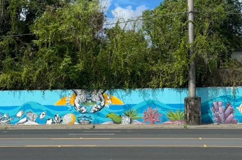 Dededo Mural, 1797-1807 Rt. 16 Army Drive