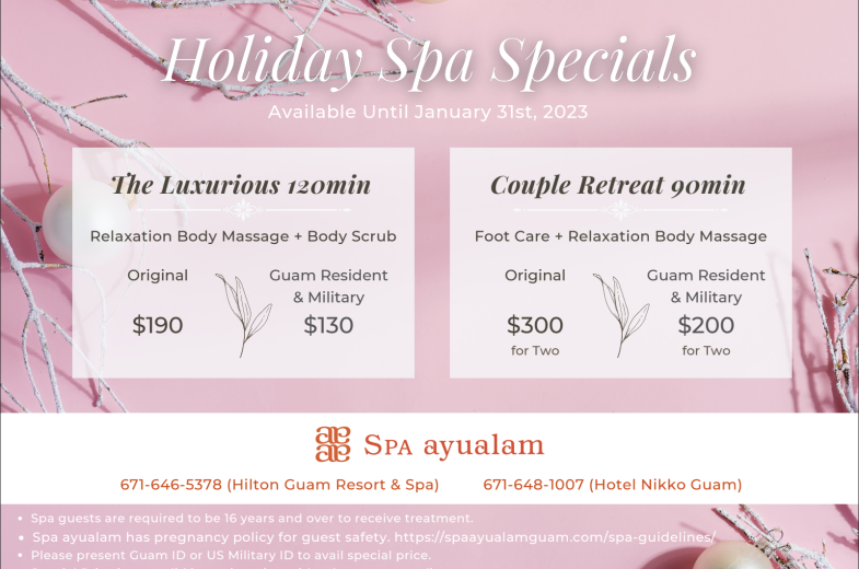 Holiday Spa Specials