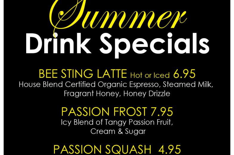 cup summer drinks