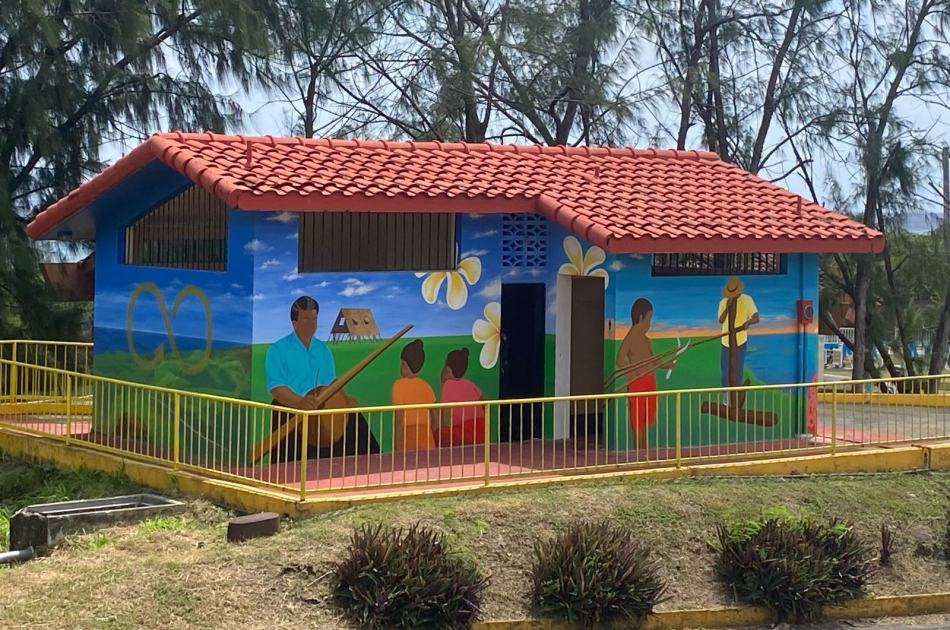 Inalåhån Mural, Inalåhån Pools