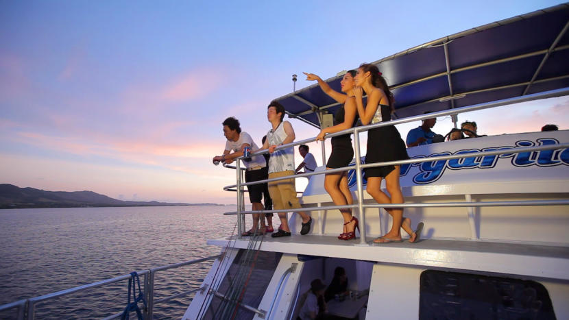 BKサンセットcruiseサンセットcruise sunset cruise サンセットスイム&クルーズ,ワイキキ,ハワイ|ピンク・セイルズ
