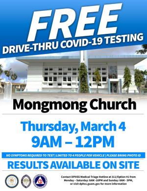 COVID-19 Testing March 4