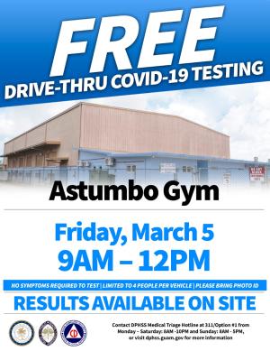 COVID-19 Testing March 5