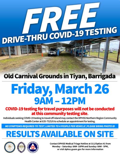 Free Vaccination March 26