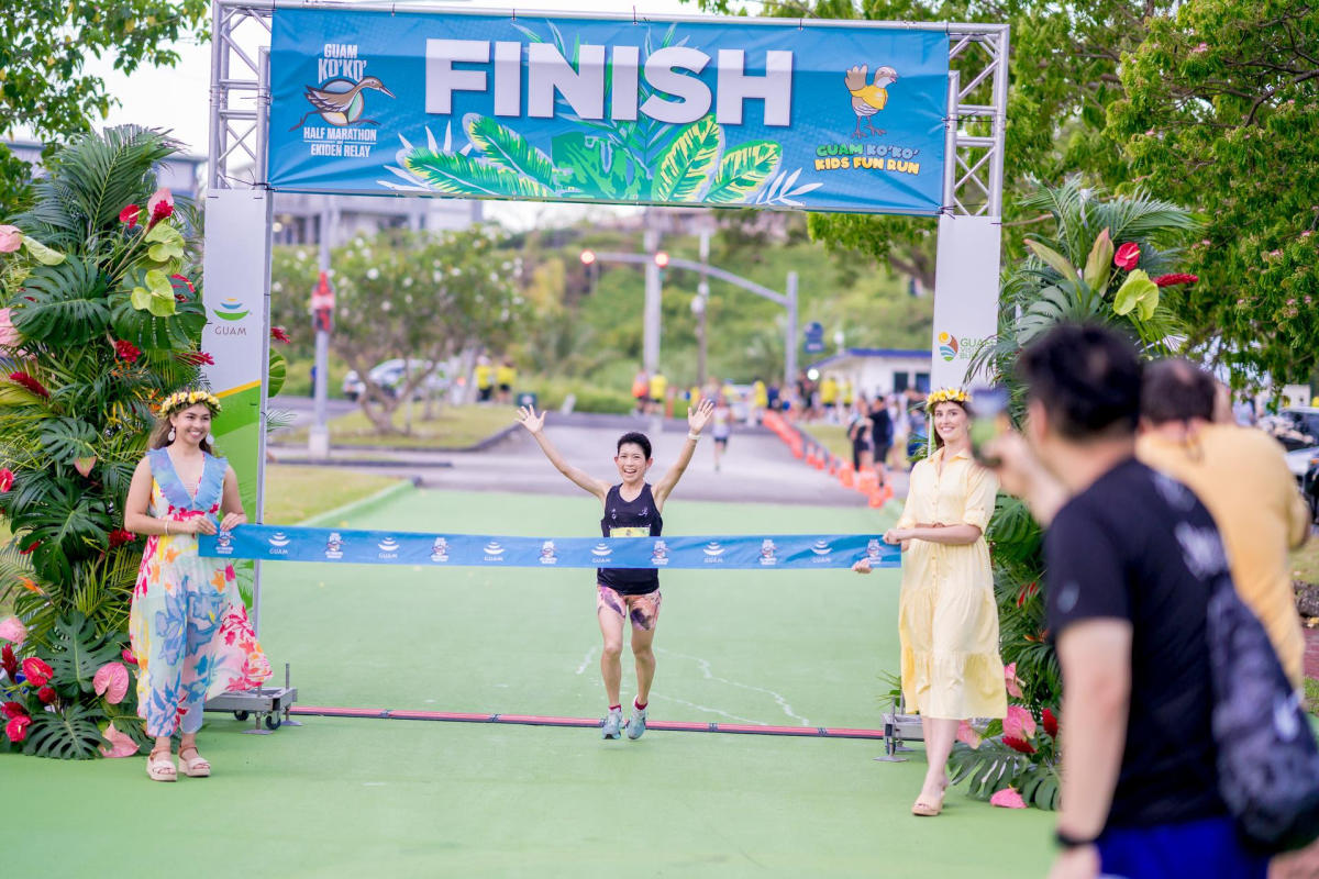 1st place female winner Tomomi Nakajima