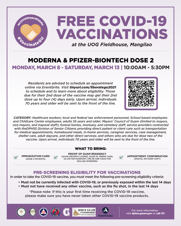 UOG Vaccination Clinics 3.11.21