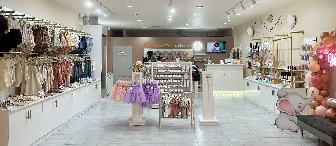 マイクロネシアモールにとってもかわいいベビー＆キッズ服ショップ