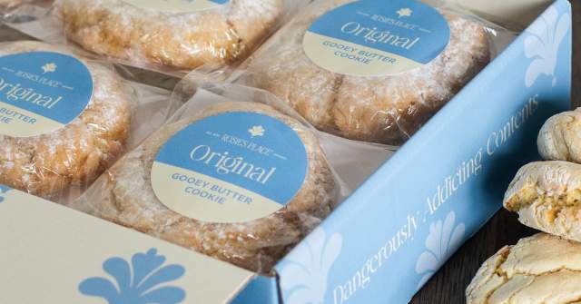 Gooey Butter Cookies by Rosie's Place