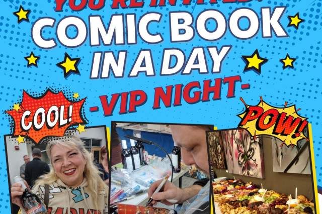 2026 Comic Book in a Day VIP Night