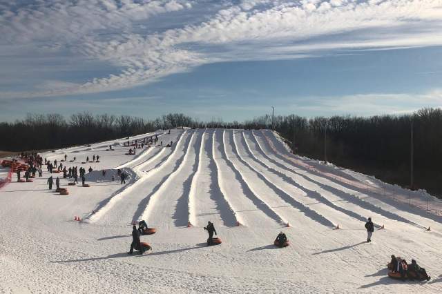 SNOW TUBING FOR ALL AGES: KOTEEWI RUN SEASONAL SLOPES