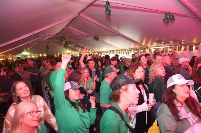 St Paddys Day Tent Party