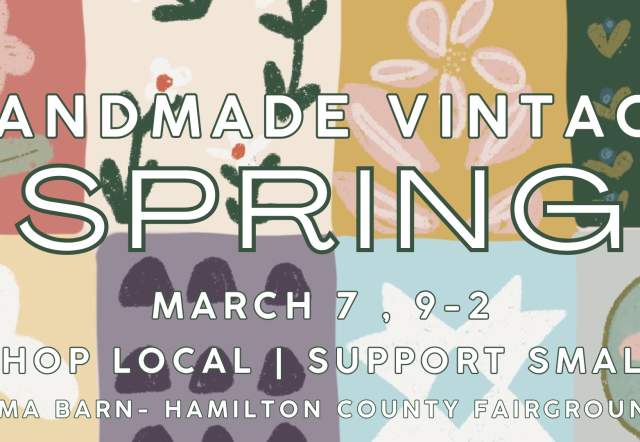 Handmade Vintage Markets- Spring
