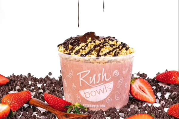 Chocolate Covered Strawberry Bowl