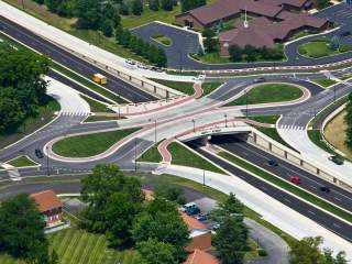 126th and Keystone Roundabout