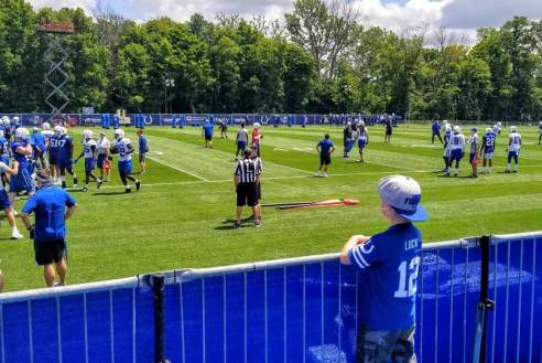 Accessible Options at Colts Training Camp