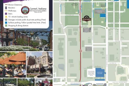 Carmel Arts & Design District Map