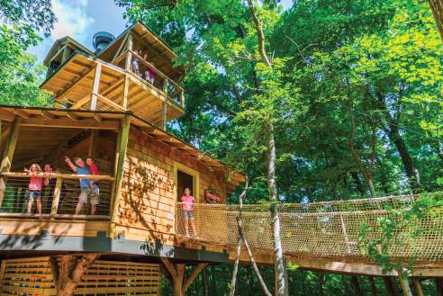 Treetop Outpost At Conner Prairie In Hamilton County, IN