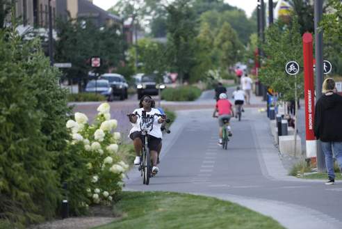 Monon Trail bikes
