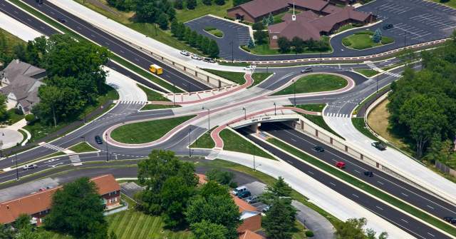 126th and Keystone Roundabout
