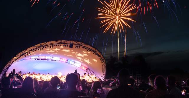 Fourth of July in Hamilton County, Indiana