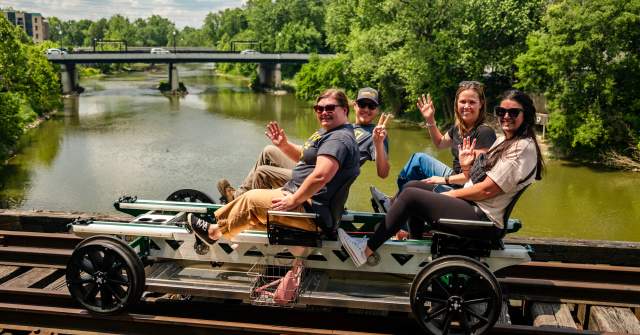 All Aboard Your Nickel Plate Railbike Adventure!