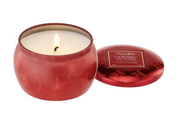 Cherry Gloss Mini Tin Candle