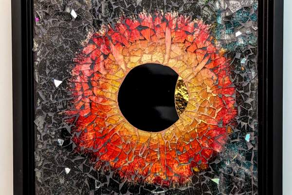 Corona eclipse art