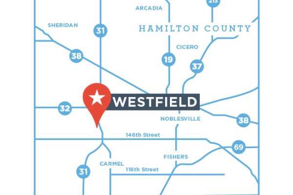 Westfield Indiana Map