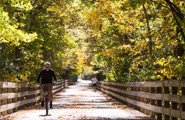 How to Experience the Monon Trail This Fall