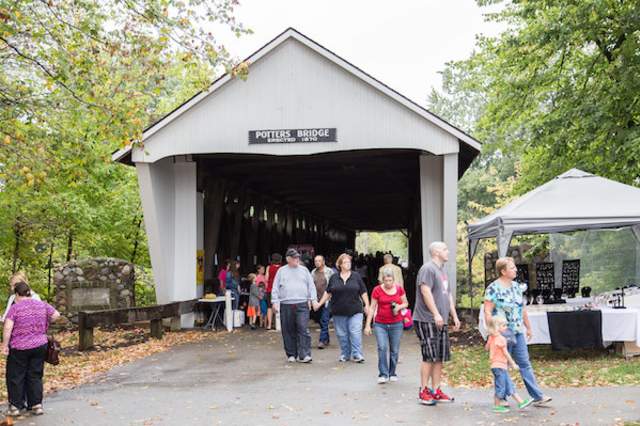 Potter’s Bridge Fall Festival in Noblesville, Indiana