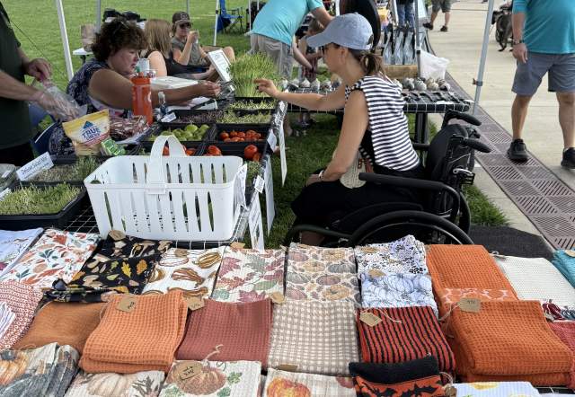 Accessible fall fun downtown Noblesville