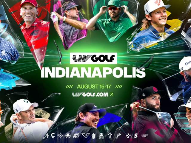 LIV Golf Indy Poster