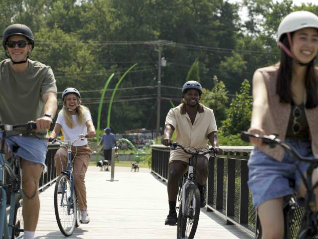 Grand Junction Plaza trail ride