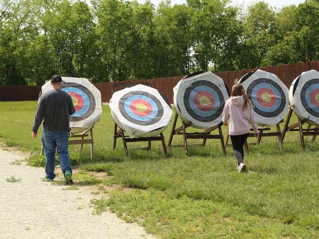 Koteewi Range archery targets
