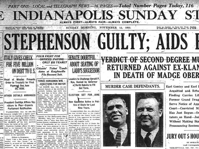 Stephenson Guilty
