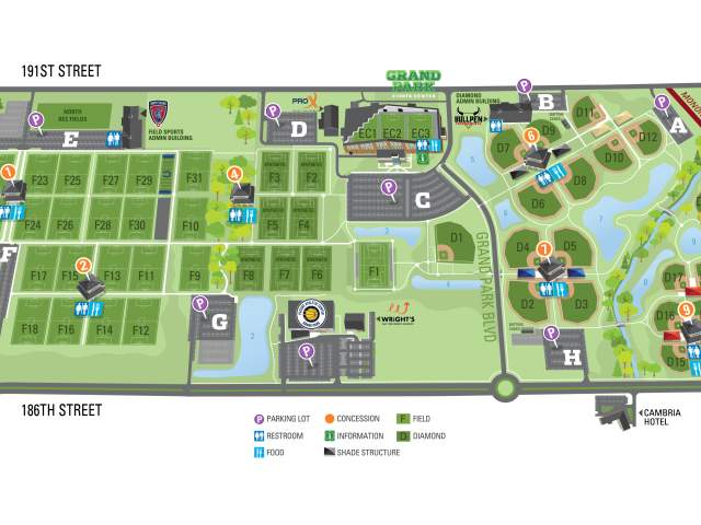 Grand Park Map