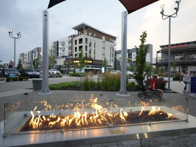 Fishers District firepit