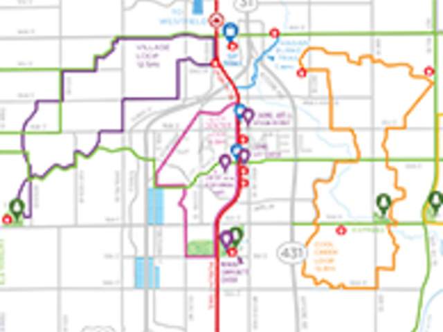 Carmel Trails Map
