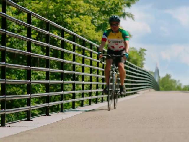 Monon Trail in Carmel and Westfield, Indiana