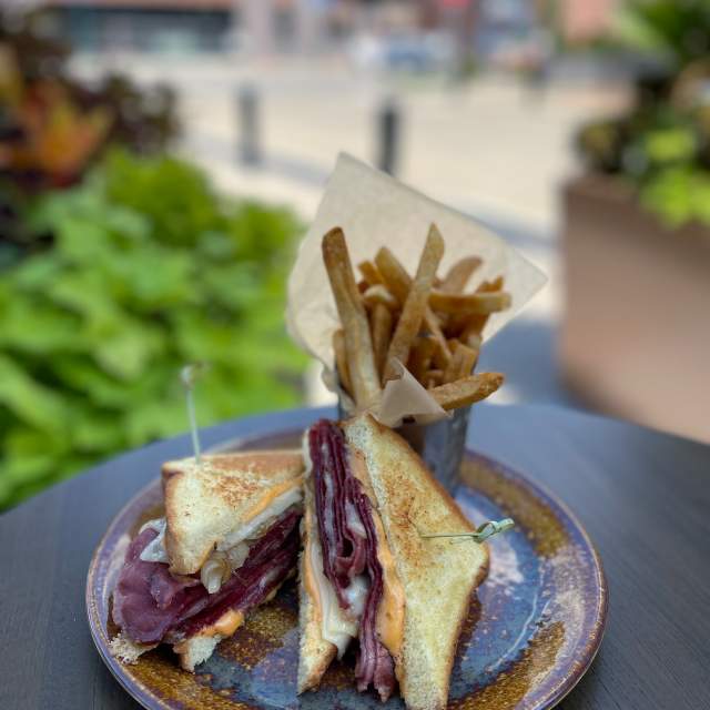 Hotel Nickel Plate - Derailed - Corned Beef Grilled Cheese
