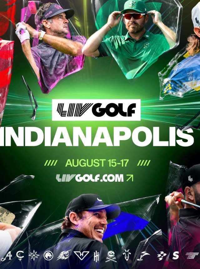 LIV Golf Indy Poster