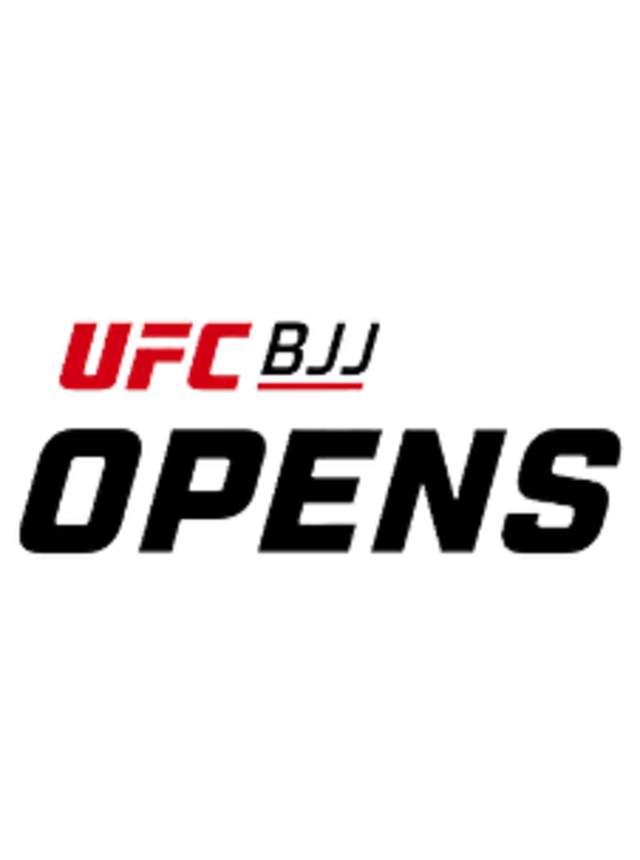 UFC BJJ Opens logo on a light gray background.