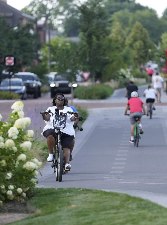 Monon Trail bikes