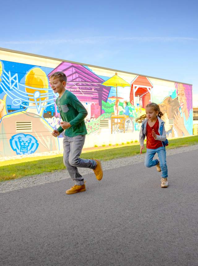 Mural At The Nickle Plate Trail