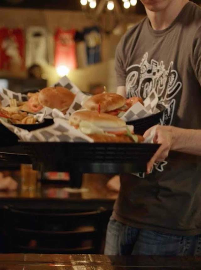 Tenderloins at Grand Junction Brewing Co. in Westfield, Indiana