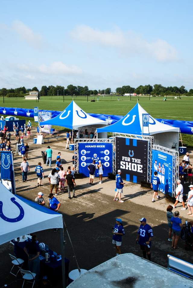 Accessible Options at Colts Training Camp